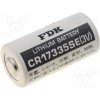 Baterie primární FDK CR17335 CNA 2/3A,2/3R23 1800mAh