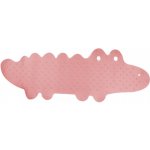 BocioLand Protiskluzová podložka do vany Krokodýl 33x90 cm, růžová – Zboží Dáma
