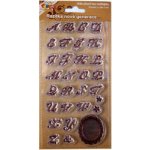 Creatoys Gelová razítka Ozdobná abeceda – Zboží Dáma