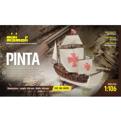 Mamoli Mini Pinta kit 1:106 – Zboží Dáma