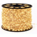 Easy Fix interiérový LED světelný řetěz 100 m, teple bílá, 2000 diod, čirý kabel IP20, cívka – Hledejceny.cz
