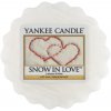 Vonný vosk Yankee Candle vonný vosk do aromalampy Zasněžená láska 22 g
