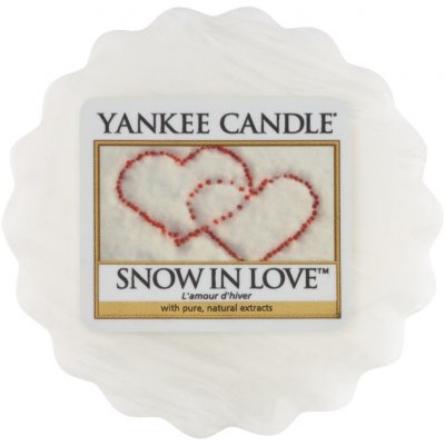 Yankee Candle vonný vosk do aromalampy Zasněžená láska 22 g – Zboží Mobilmania