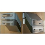 Poštovní schránka JAKUB ŠEDÁ - NEREZ k zazdění do sloupku – Hledejceny.cz