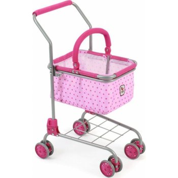 Bayer Chic Nákupní vozík s košíkem Pink Dots