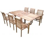 Nábytek Texim Bali I. teakový set 1+6 – Sleviste.cz