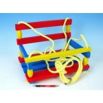 Lamps houpačka dřevěná barevná 1004458 40 x 30 cm – Zboží Dáma