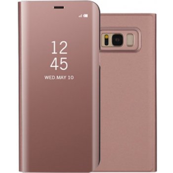 Pouzdro JustKing zrcadlové pokovené Samsung Galaxy S8 - růžovozlaté