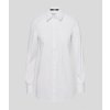 Dámská košile Karl Lagerfeld KLXAV Poplin shirt bílá
