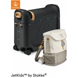 JetKids by Stokke BedBox set s batohem Black 23 l