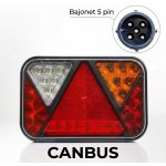 Fristom FT-270 LED Koncové světlo pravé CANBUS 12V s couvacím světlem BAJONET 5pin – Hledejceny.cz