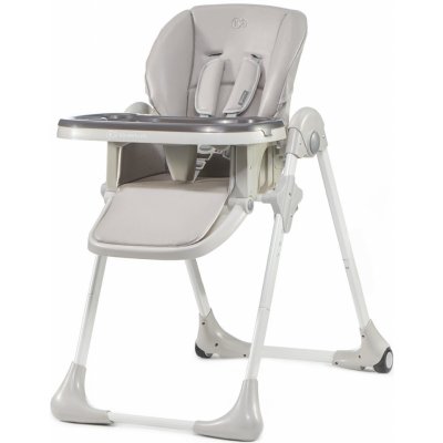 Jídelní židlička Kinderkraft YUMMY grey, šedá