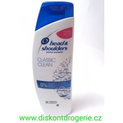 Head & Shoulders Classic Clean šampon na vlasy proti lupům 400 ml