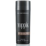 Toppik Hair Building Fibers Středně Zahušťovací vlákna na vlasy a vousy Hnědá 27 g – Zboží Dáma
