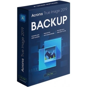 Acronis True Image 2019 - 3 Computers - BOX TI32L1LCZS