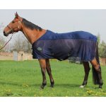 KenTaur Deka síťová s křížovým zapínáním hřbet fleece modrá – Zboží Dáma