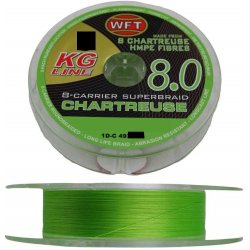 WFT Splétaná Šňůra KG 8.0 Chartreuse 150m 0,06mm 6kg