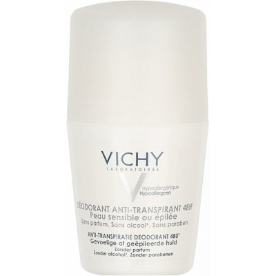 Vichy Deodorant-Antiperspirant 48h roll-on pro citlivou nebo depilovanou pokožku (Soothing ) 50 ml – Zbozi.Blesk.cz