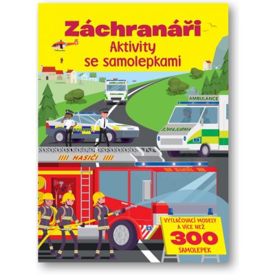 Záchranáři Aktivity se samolepkami – Zboží Dáma