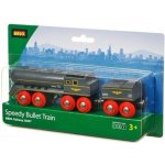 Brio 33697 Rychlý šedý vlak s vagonem – Hledejceny.cz