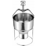 SucceBuy Ruční dávkovač těsta na koblihy 2,4L Z Nerezové Oceli 304 do kuchyně – Zbozi.Blesk.cz