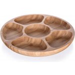 BANQUET podnos servírovací Brillante Bamboo 31,5x4cm – Zboží Dáma