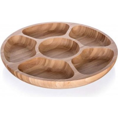 BANQUET podnos servírovací Brillante Bamboo 31,5x4cm – Zboží Dáma