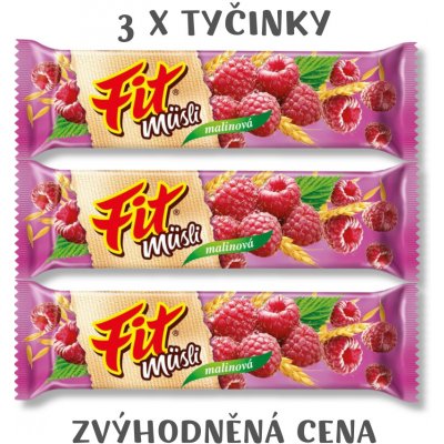 Fit müsli tyčinka 3 x 30 g – Zboží Dáma