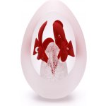 Artcristal Bohemia Broušené těžítko - dekor 04 Barva: Červená, Výška: 7 cm – Hledejceny.cz