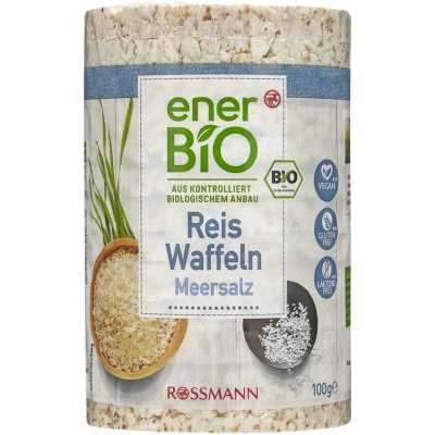 enerBiO Rýžové chlebíčky solené 100 g – Hledejceny.cz
