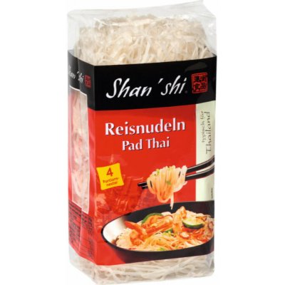Shan Shi Rýžové nudle na thajské Pad Thai 250 g – Zboží Dáma
