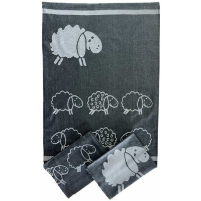 Sleep-well Ovce 2 50x70 cm 3 ks černá – Zboží Dáma