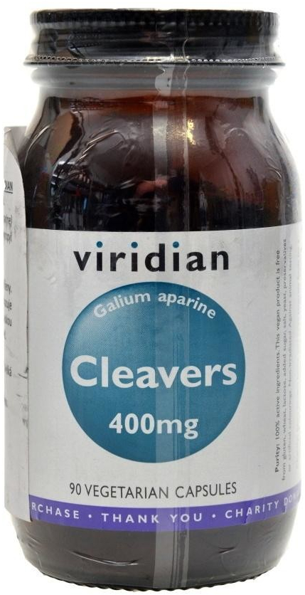 Viridian Cleavers Svízelnice přítula 400 mg 90 kapslí