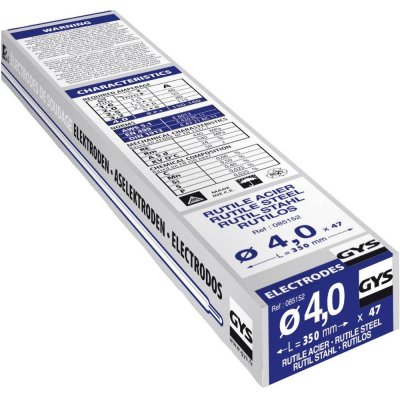 GYS 4 mm x 350 mm 47 ks – Zboží Dáma