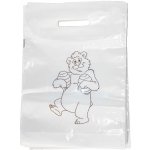 Lysoň Igelitové tašky s medvědem 25×35 cm - 50 ks – Zboží Živě