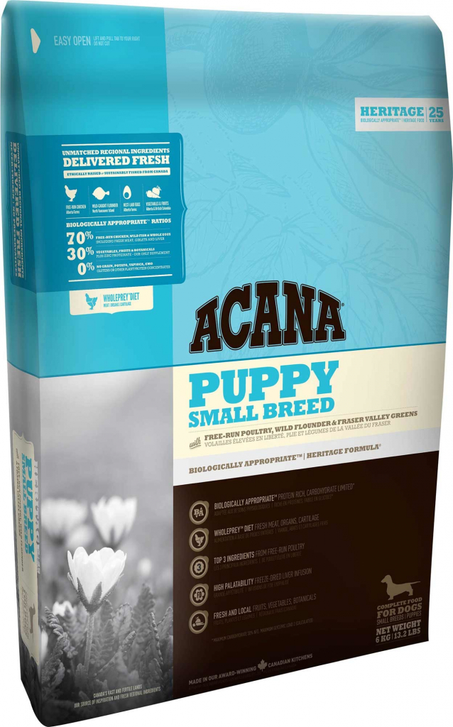 Acana Heritage Puppy Small Breed 6 kg