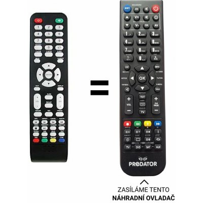 Dálkový ovladač Predátor ECG 24LED622PVR, 24H03T2S2 – Zboží Živě