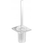 Swiss Aqua WC štětka M chrom mléčné sklo SATDEVOR37 – Sleviste.cz
