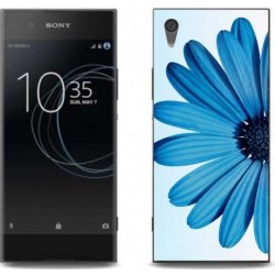 Pouzdro mmCase gelové Sony Xperia XA1 Plus - modrá kopretina