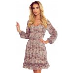 Numoco vzdušné šifónové šaty Bakari s výstřihem Boho vzor 295-1 – Hledejceny.cz