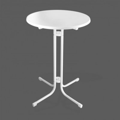 Sklápěcí stolek DEMA Treviso bílý – Zboží Mobilmania
