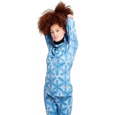 Burton termo tričko Mdwt Long Neck Blue Dailola Shibori – Hledejceny.cz