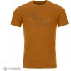 Pánské sportovní tričko Ortovox 185 merino Tangram Logo TS triko sly fox
