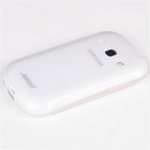 Pouzdro JEKOD TPU Ochranné Samsung S6810 Galaxy Fame bílé – Zboží Mobilmania