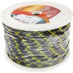 Kabel v ochraném opletu 2x1,5 mm, žlutočerný, 50 m bal | Zboží Auto