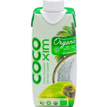 Cocoxim 100% Organic BIO kokosová voda 330 ml