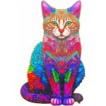 Kruzzel 22878 Dřevěné kočka 38 x 24 cm 130 dílků – Zboží Dáma Kruzzel 22878 Dřevěné kočka 38 x 24 cm 130 dílků – Zboží Dáma