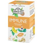 Ahmad Tea Funkční čaj IMMUNE Citrón zázvor & kurkuma šáčků 20 c 1,5 g – Hledejceny.cz