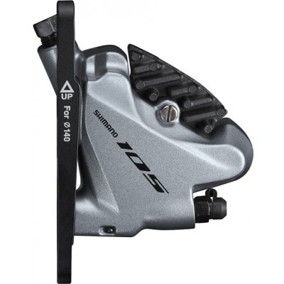 Shimano 105 BR-R7070 Flat Mount přední stříbrná – Sleviste.cz