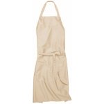 Workwear Verona 90 Dlouhá zástěra s laclem 00131-01 Sand – Hledejceny.cz